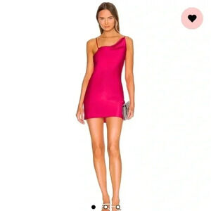 Revolve Superdown Kailyn Mini Dress Pink L Barbiecore‎
